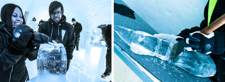 icehotel Esculpir Hielo
