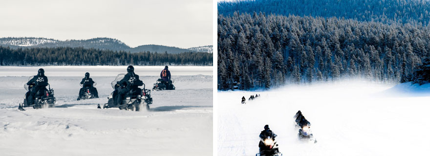 icehotel Recorridos en Moto de nieve