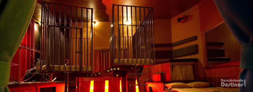 Habitaciones con forma de celdas